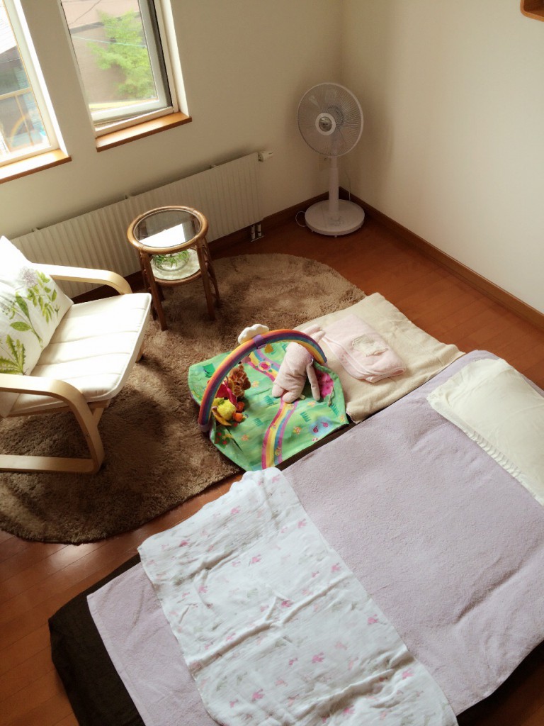 ジーンズが楽に履けた！今日のサロンは赤ちゃんウェルカム仕様です♪