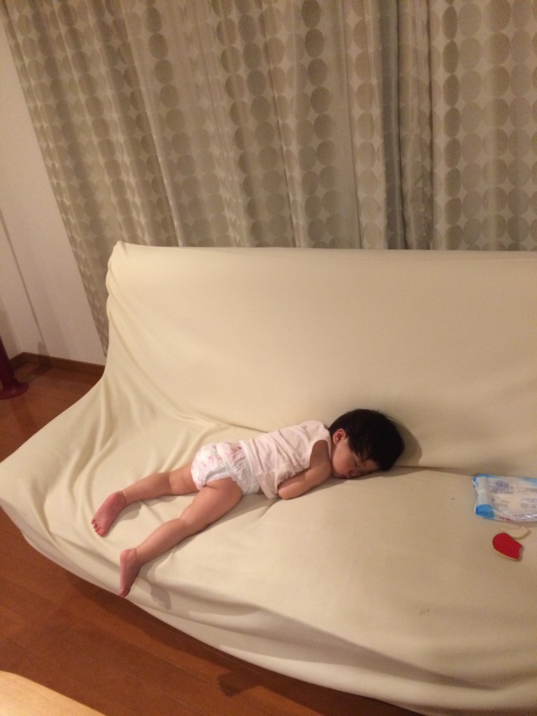 知らないうちに、娘が長くなっている。