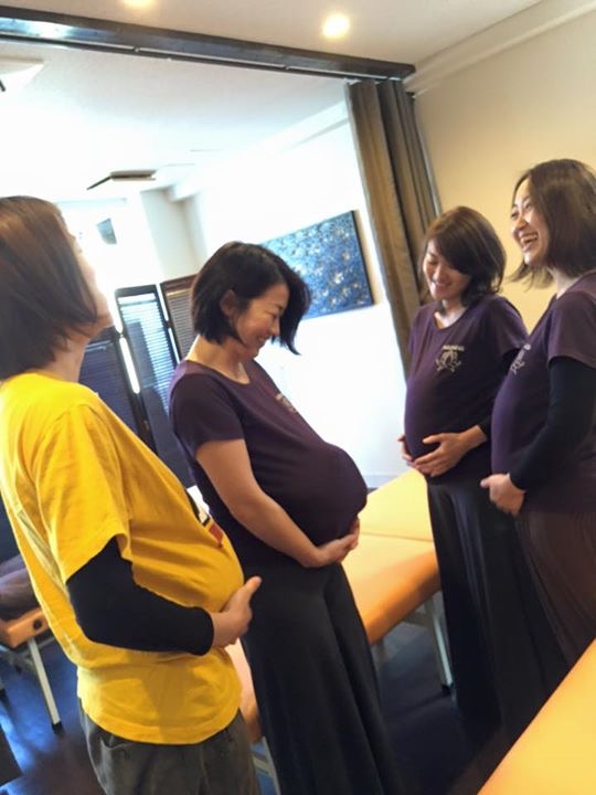 今日もマタニティすいな整体コースでした♪