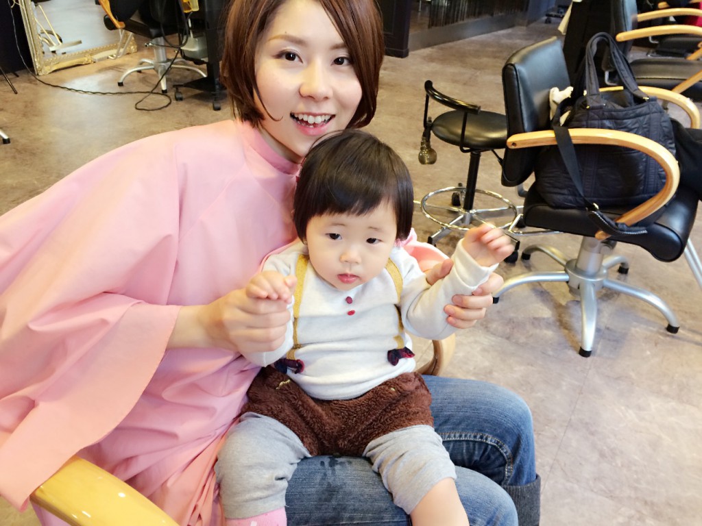 またベビーカットに行ってきました✨久しぶりに家族でお出かけ?