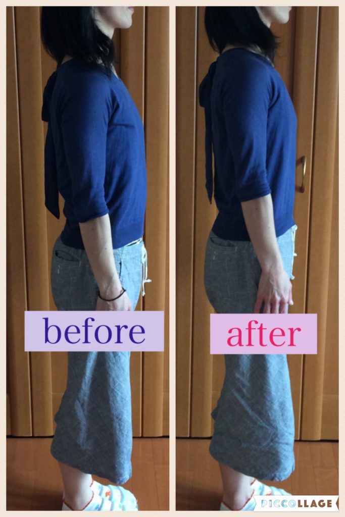 産後の体型を戻すには、ストレス管理と日々の姿勢がとっても大切です。