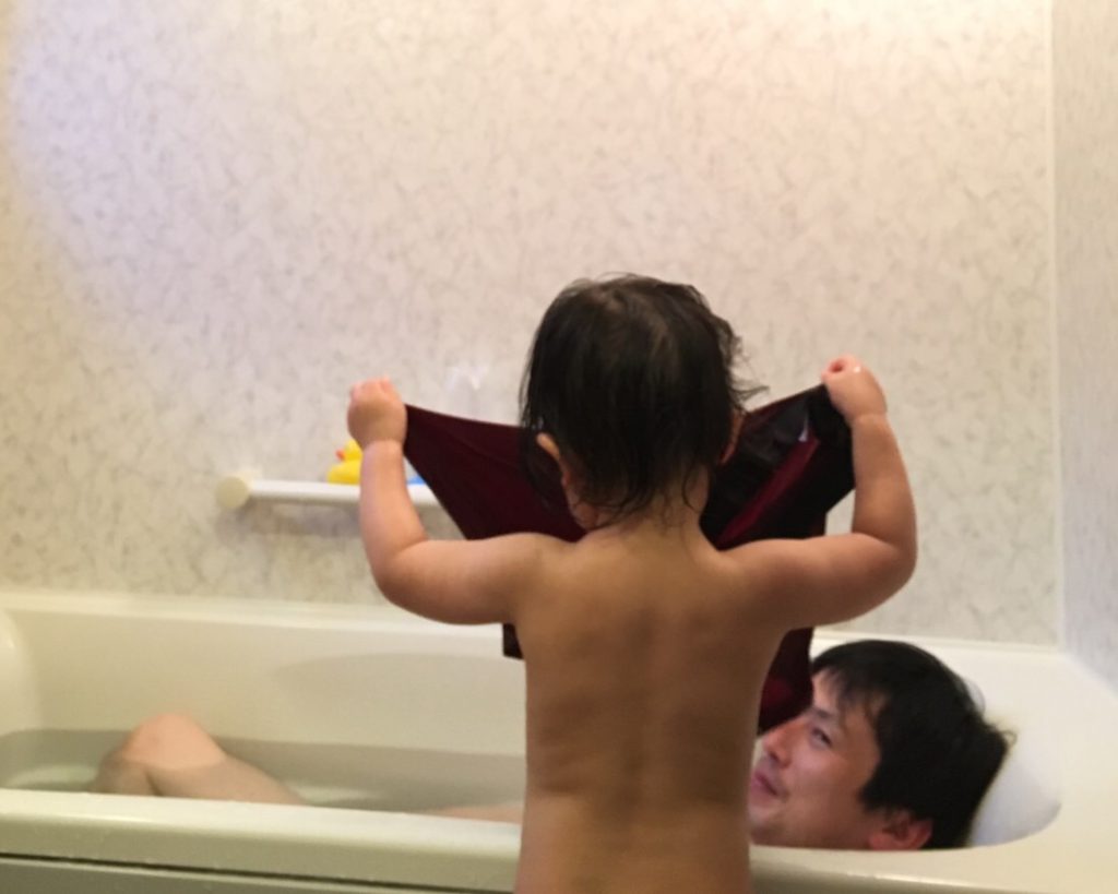 しょうもないこと。お風呂のオナラとおしっこと。