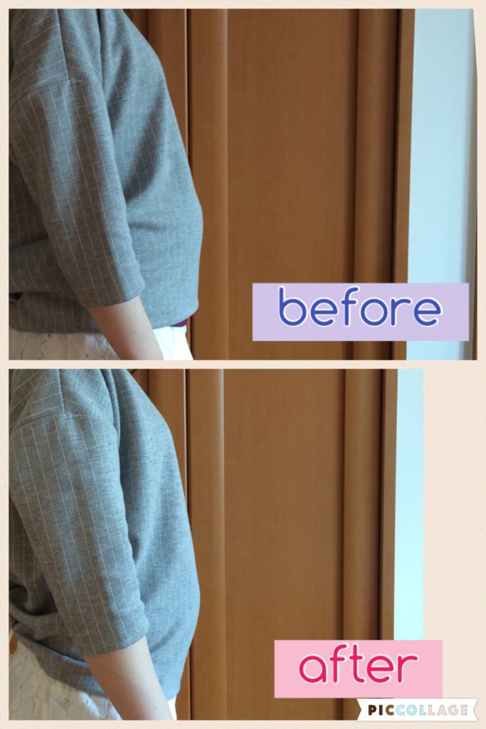 1人目の妊娠中より、お腹が出るのが早いかも？マタニティ整体で、お腹の大きさが変わります！