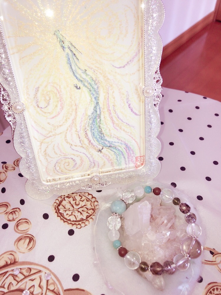 岐路の天使・ゆうこさんの精霊ブレスレット✨