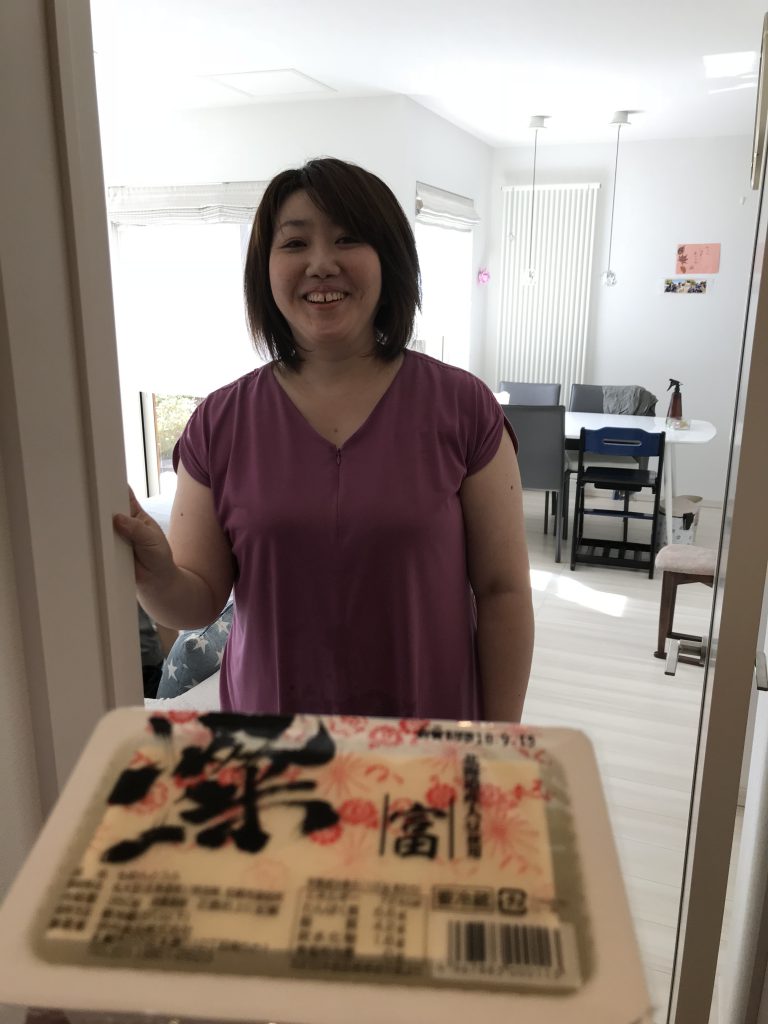 今日の私はお豆腐屋さん?と、みんなの様子。