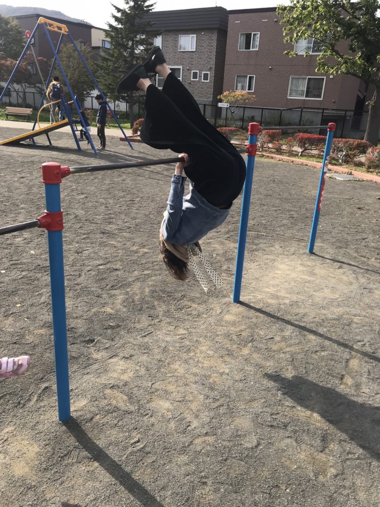 逆上がりできた〜＼(^o^)／と、振動数体験会＠イロドリ